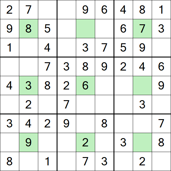 Center Dot Sudoku - Simple