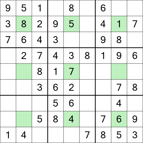Center Dot Sudoku - Einfach