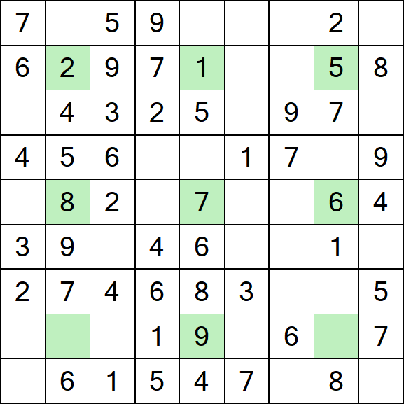 Center Dot Sudoku - Einfach