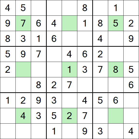 Center Dot Sudoku - Einfach