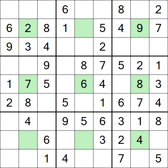 Center Dot Sudoku - Einfach