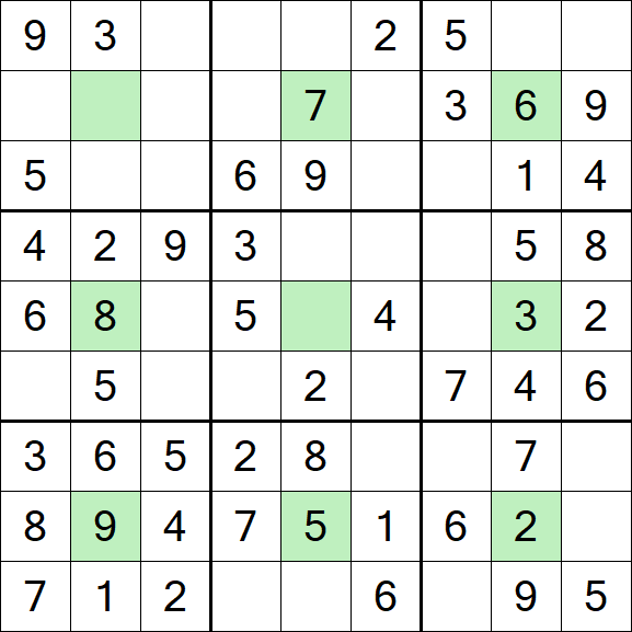 Center Dot Sudoku - Simple