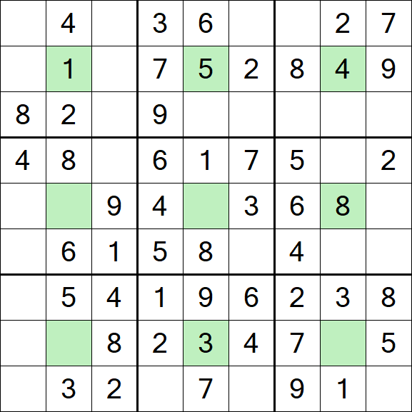 Center Dot Sudoku - Simple
