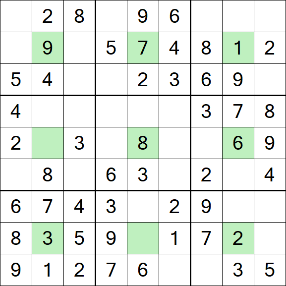 Center Dot Sudoku - Simple