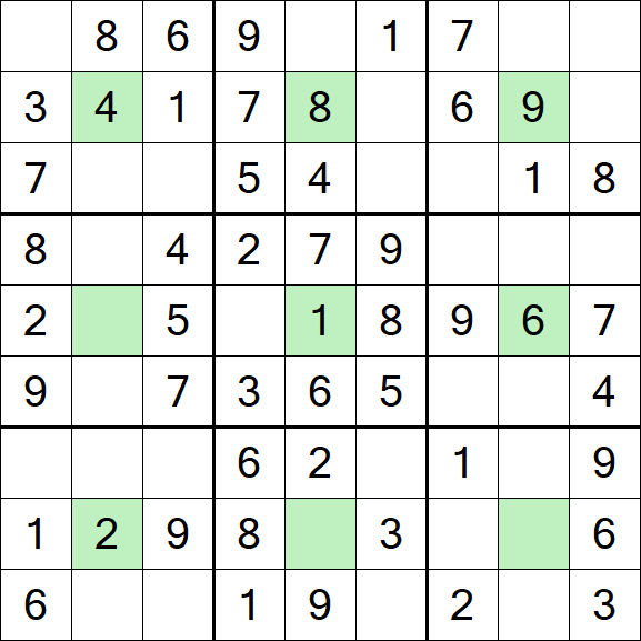 Center Dot Sudoku - Simple