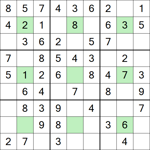 Center Dot Sudoku - Fácil