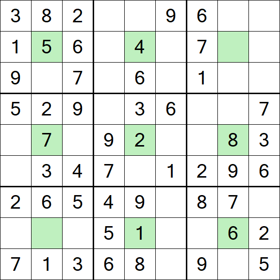 Center Dot Sudoku - Simple