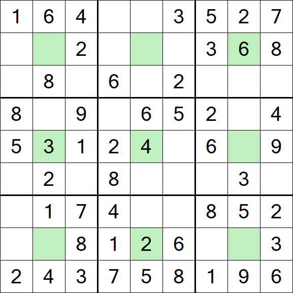 Center Dot Sudoku - Einfach