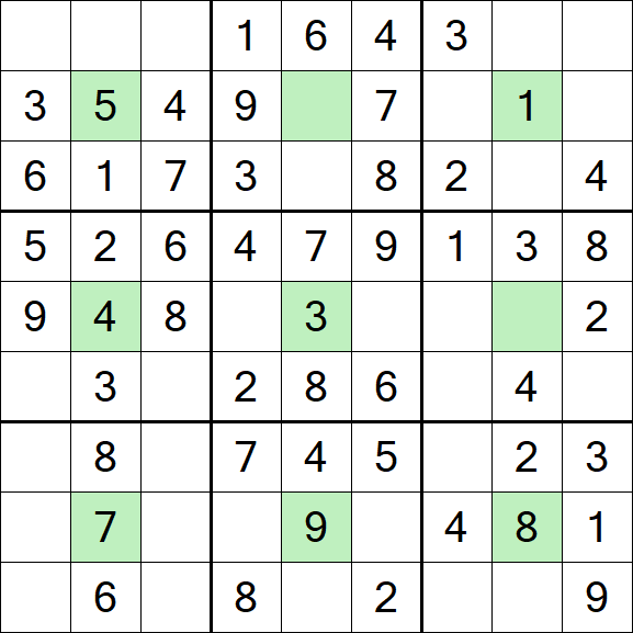 Center Dot Sudoku - Einfach