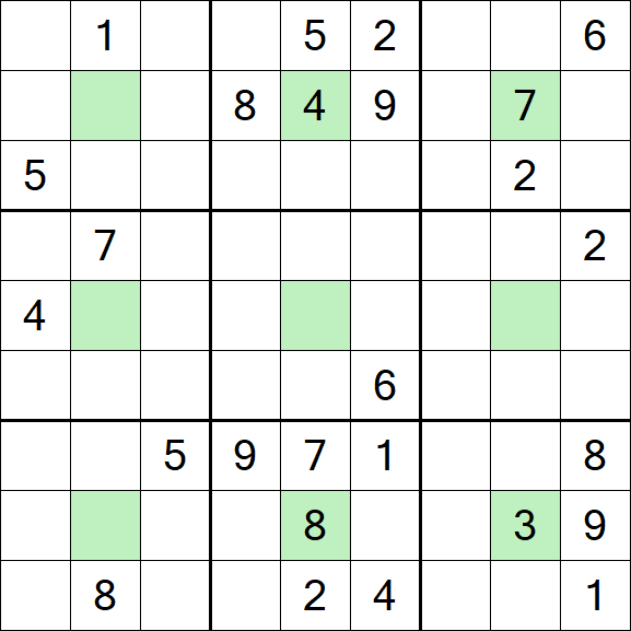 Center Dot Sudoku - Difícil