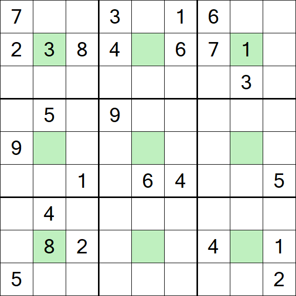 Center Dot Sudoku - Difficile