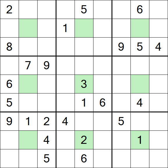 Center Dot Sudoku - Difficile