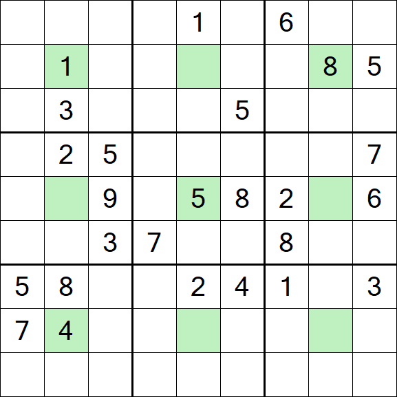 Center Dot Sudoku - Hard