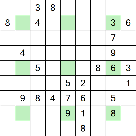 Center Dot Sudoku - Hard