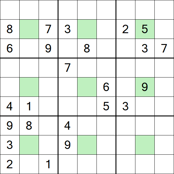 Center Dot Sudoku - Hard