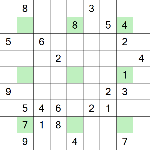 Center Dot Sudoku - Hard