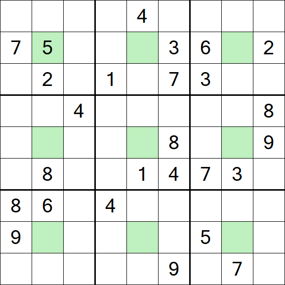 Center Dot Sudoku - Difícil