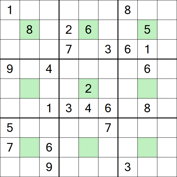 Center Dot Sudoku - Hard