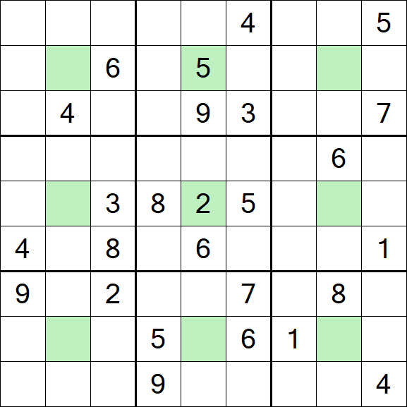 Center Dot Sudoku - Difícil