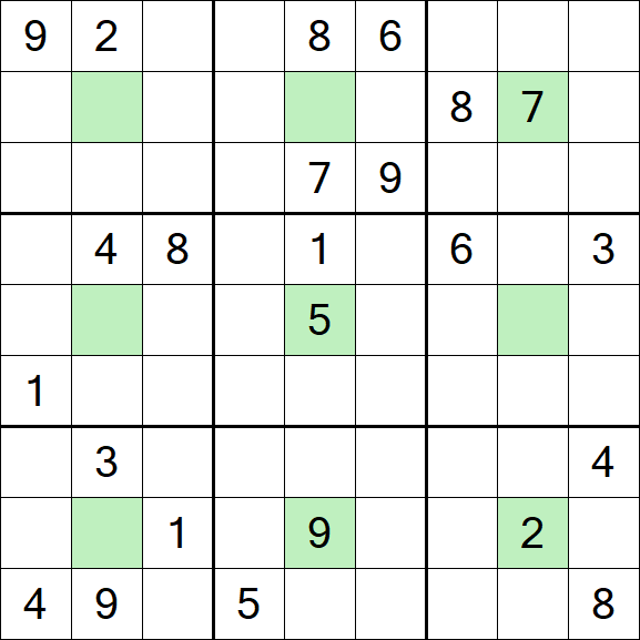 Center Dot Sudoku - Difícil