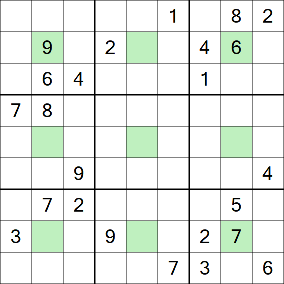 Center Dot Sudoku - Difícil