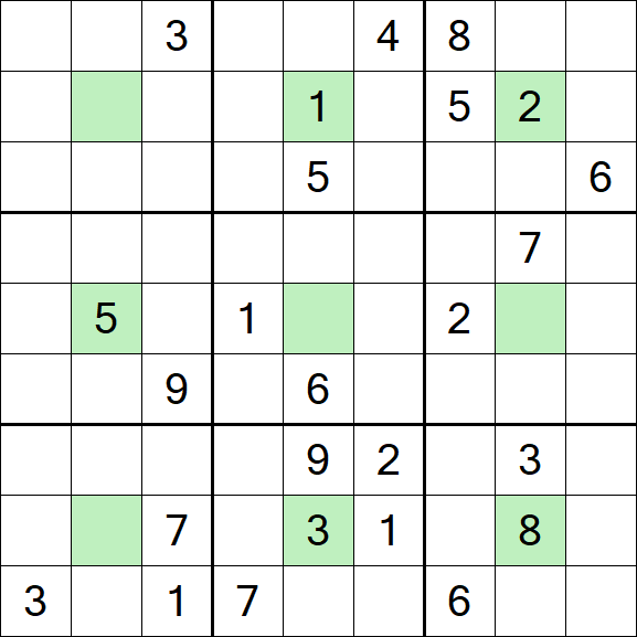 Center Dot Sudoku - Hard