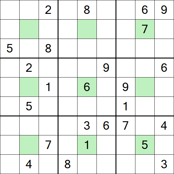Center Dot Sudoku - Hard