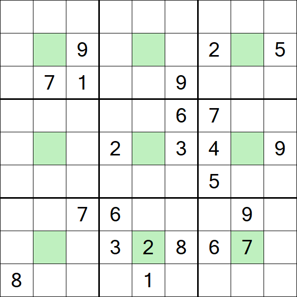 Center Dot Sudoku - Difícil