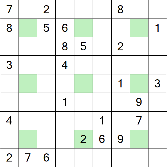 Center Dot Sudoku - Difícil