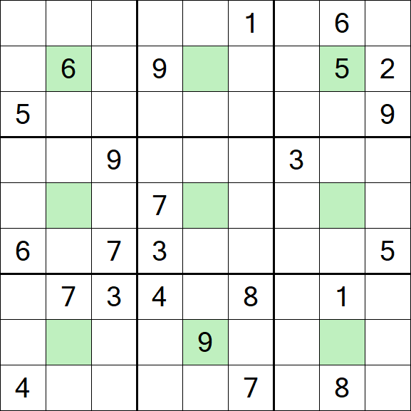Center Dot Sudoku - Difícil