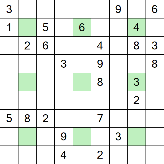 Center Dot Sudoku - Difícil
