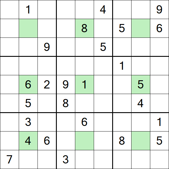 Center Dot Sudoku - Difícil