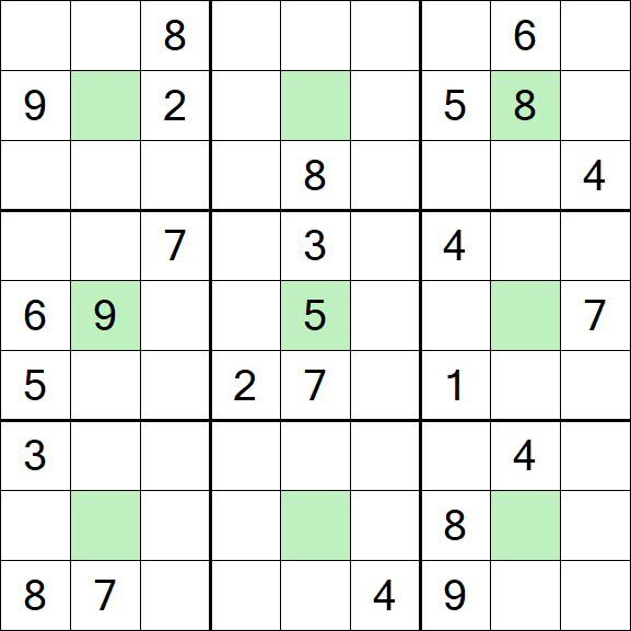 Center Dot Sudoku - Difícil