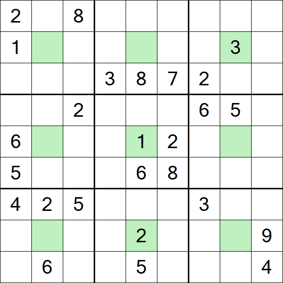 Center Dot Sudoku - Hard