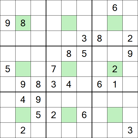 Center Dot Sudoku - Hard