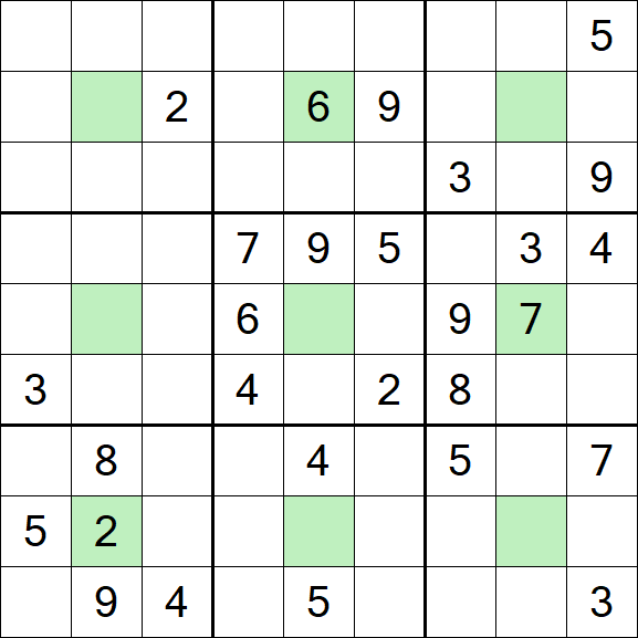 Center Dot Sudoku - Difficile