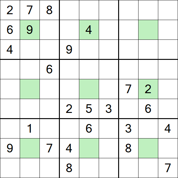 Center Dot Sudoku - Difficile