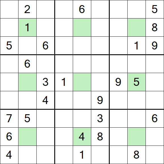 Center Dot Sudoku - Hard