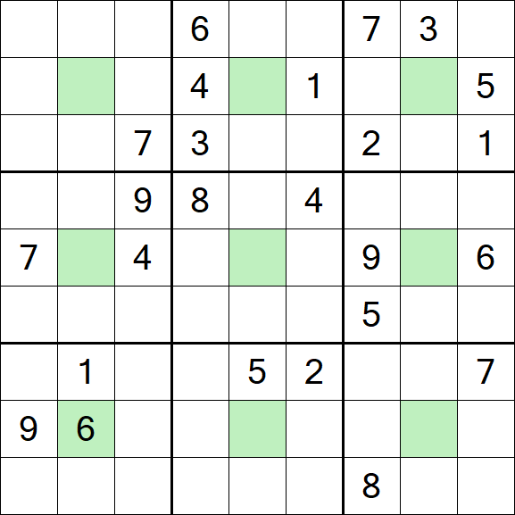 Center Dot Sudoku - Difícil