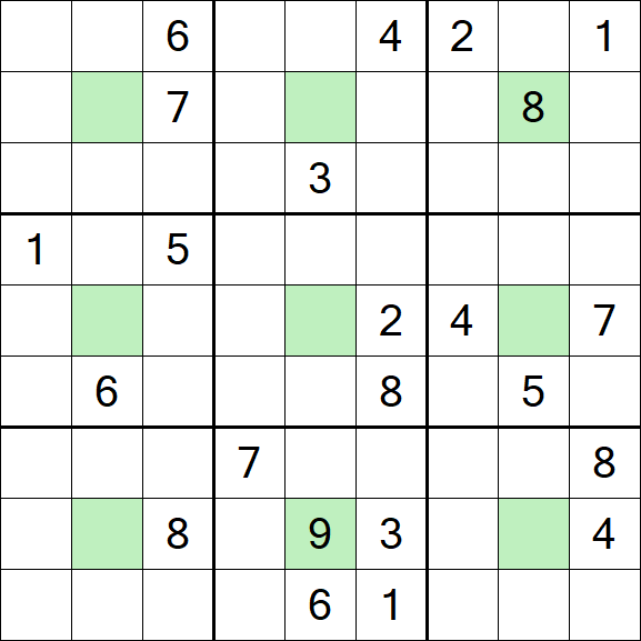 Center Dot Sudoku - Difícil