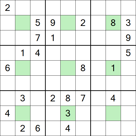 Center Dot Sudoku - Hard