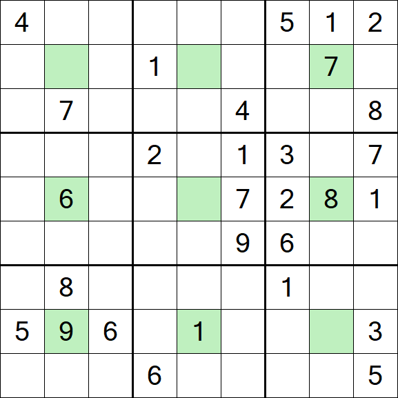 Center Dot Sudoku - Hard