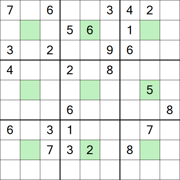 Center Dot Sudoku - Difficile