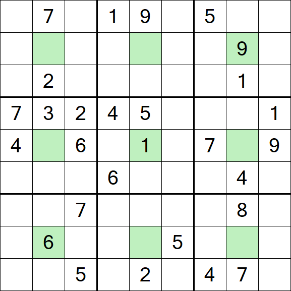 Center Dot Sudoku - Difícil