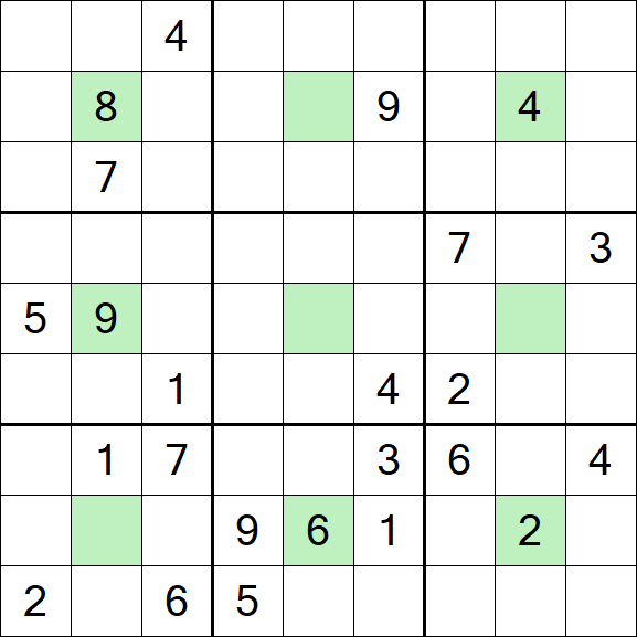 Center Dot Sudoku - Difícil