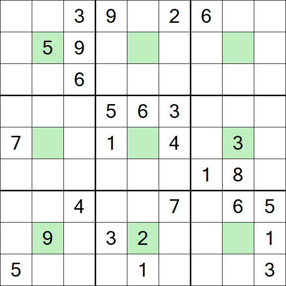 Center Dot Sudoku - Difícil