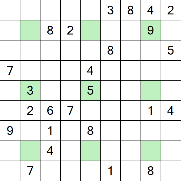 Center Dot Sudoku - Difícil