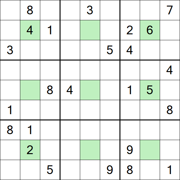Center Dot Sudoku - Difícil