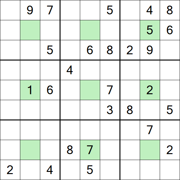 Center Dot Sudoku - Difficile