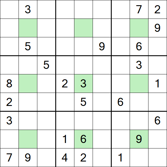 Center Dot Sudoku - Difficile